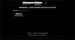 Desktop Screenshot of noobhotel.nl